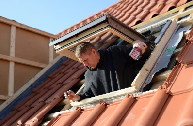 Pose de fenêtres de toit Velux à Novalaise